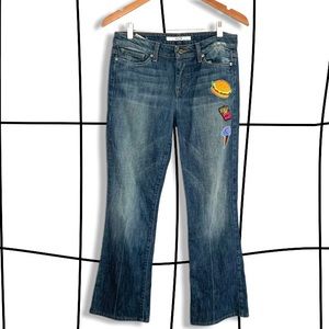Reworked fast food jeans